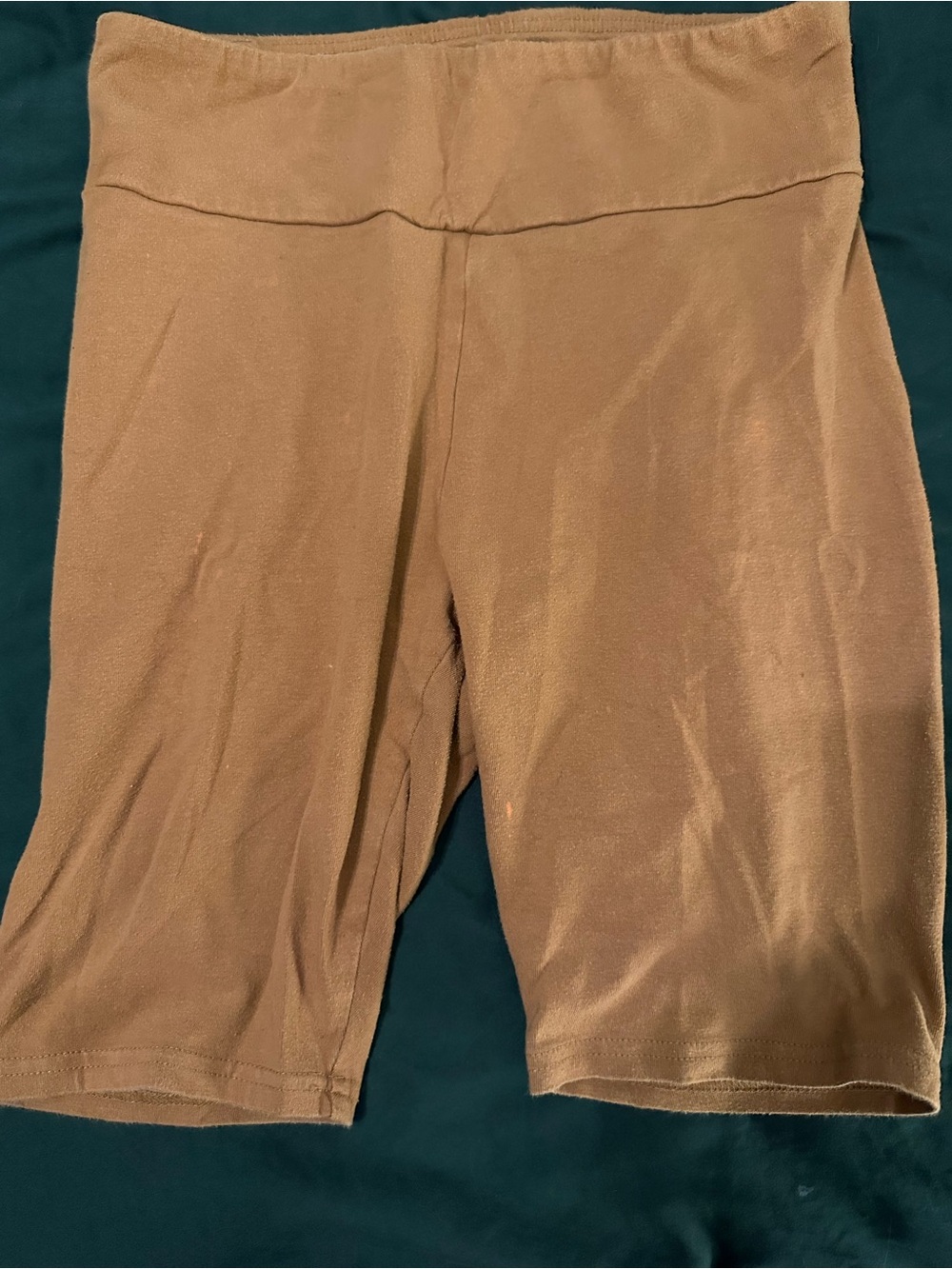 wild fable Camel High-Rise Bike Shorts